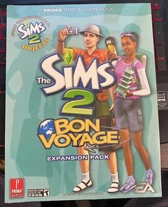 The Sims 2: Bon Voyage Prima Official Game Guide New Sealed Still In Plastic  - Picture 1 of 2