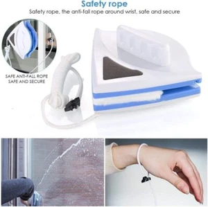 Window Magnetic Double Sided Cleaning Single Glazed Glass Cleaner Sponge Wiper - Picture 1 of 8