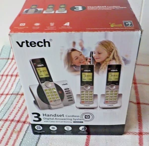 VTECH 3 AURICULARES SISTEMA DE RESPUESTA DIGITAL INALÁMBRICO - Imagen 1 de 4
