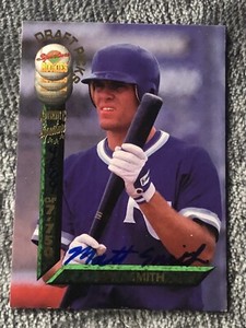 MATT SMITH - 1994 Signature Rookies Draft Picks Signatures #16  Autograph  /7750