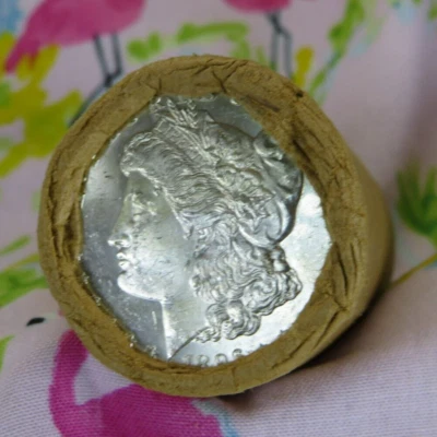 20 monedas UNC BU dólar Morgan ORIGINAL rolloL 1896 FINAL/P FINAL BESTVER #2176 Foto 1 de 4