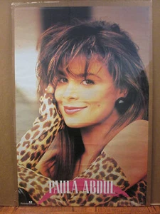 vintage 1990 Paula Abdul original pop star music artist poster 9115 - Picture 1 of 6