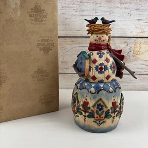 Jim Shore Santa Birdhouse Winter's Haven 9" 2003 - Imagen 1 de 8