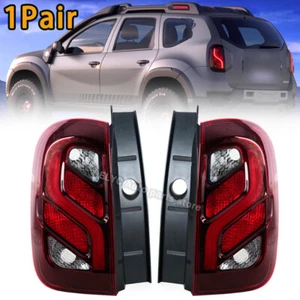 Left&Right Side Tail Light Lamp Without Bulb For Renault Dacia Duster 2010-2013 - Picture 1 of 24