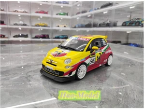 Topspeed 1:18 Abarth 695Gara Resin Diecast Model Car Display Hobby Ornaments Red - Picture 1 of 16