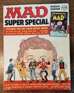 MAD MAGAZINE Super Special Number 18 Vintage 1975 Garbage From Past Issues - Picture 1 of 3