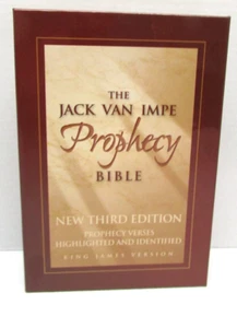 Jack Van Impe Prophecy Bible Third Edition King James Version New Sealed BOOK - Imagen 1 de 8