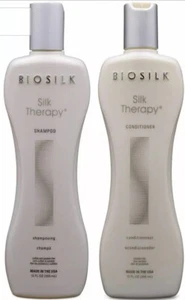 Authentic BIOSILK Silk Therapy Shampoo and Conditioner 12 fl oz ea - Picture 1 of 2