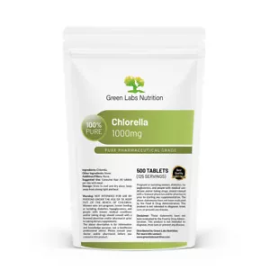 Chlorella Bio Superfood Tab - Natürliche Entgiftung, Antioxidantien & Vitamine Boost - Bild 1 von 14