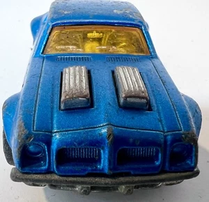 1975 Vintage Lesney Matchbox Superfast Pontiac Firebird Car No. 4 England Blue - Picture 1 of 17
