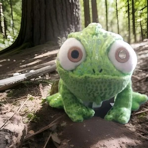 Disney Store Tangled Movie Rapunzel Haustier Pascal Chamäleon 8 Zoll Plüschtier Stofftier - Bild 1 von 8