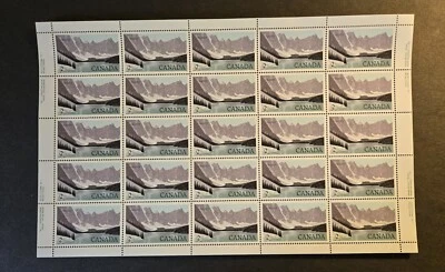 Canadá Scott #936 1985 como nuevo-nh hoja de 25 $2. sello Banff Natl Park Foto 1 de 3