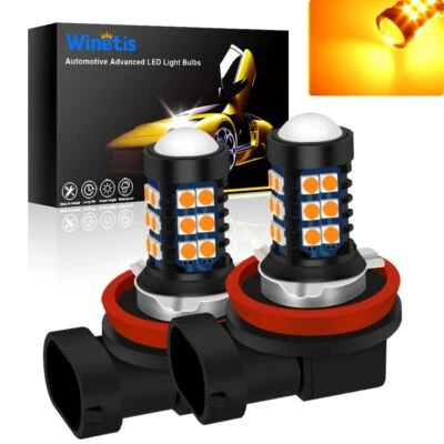 H8/H9/H11 Super Bright LED Fog Light Bulbs or DRL, Xenon - Image 1 of 4