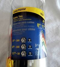 Calterm #7110 Cable Ties Assortment 650 Count