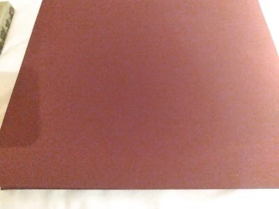 ÁLBUM ÁLBUM DE RECORTES ENCUADERNADO 12"X12" BORGOÑA CUBIERTA DE TELA Foto 1 de 2