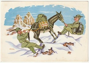 ALPINI - UMORISTICA - VIAGG. 1972 -9083- - Picture 1 of 1