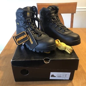 ASOLO Men’s Size 8 Sunrise Black Hi-Top Outdoor Hiking Boot ASOLO AS-405M - Picture 1 of 9