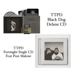 ⭐️ Taylor Swift Post Malone Single FORTNIGHT + TTPD BLACK DOG SOLD OUT - Picture 1 of 7
