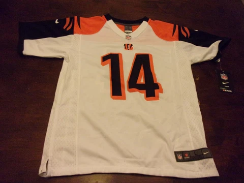 Andy Dalton NEW youth NIKE large NFL jersey Cincinnati Bengals Cover