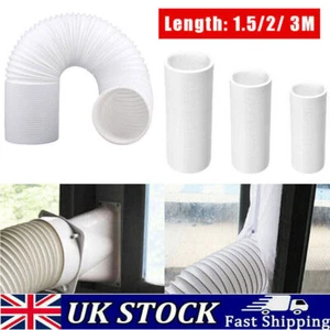 1.5M/2M/3M Extra Long Universal Air Conditioner Pipe Duct Extension Exhaust Hose - Picture 1 of 16