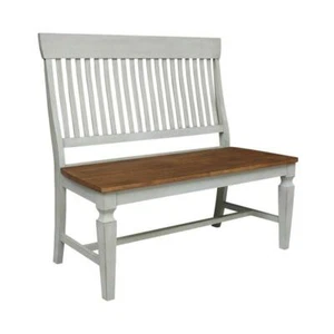 Vista Slatback Bench - Picture 1 of 6
