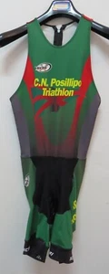 POSILLIPO NAPOLI BODY SUIT TRIATHLON SHIRT TRIKOT CYCLISMO RADFAHREN RUDERN GRÖSSE S - Bild 1 von 13