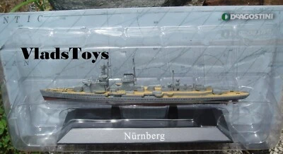 DeAgostini 1/1250 German Kriegsmarine light cruiser Nuernberg 1934 DAKS22 - Image 1 of 2