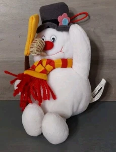 Stuffins 1999 8" Frosty el Muñeco de Nieve Peluche Decoración de Navidad - Imagen 1 de 4
