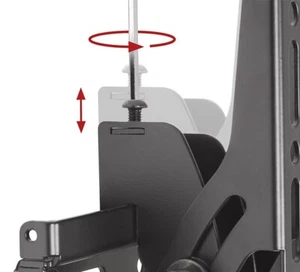 B-Tech Universal Flat Screen Wall Mount with Tilt (VESA 400) BT8431-PRO/B - Picture 1 of 3