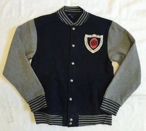Gap Kids Letter Jacket Style Cotton Bomber Jacket Sz XL (12) - Picture 1 of 8