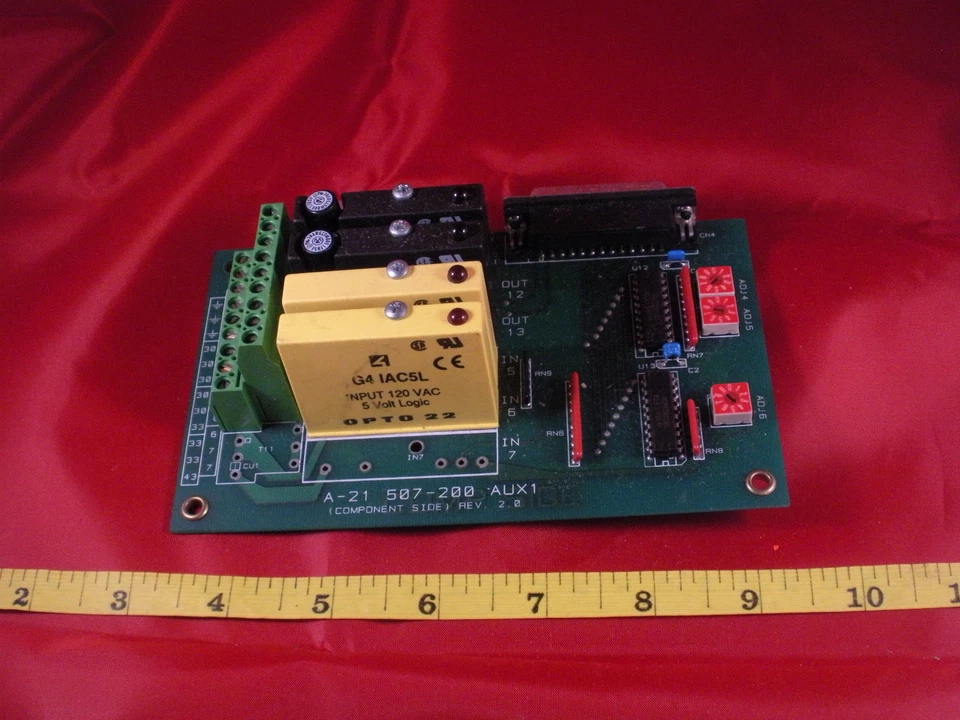 Placa de circuito medidor elevador Sigma A-21 507-200 AUX 1 A21507200 Rev 2.0 nueva Foto 1 de 1