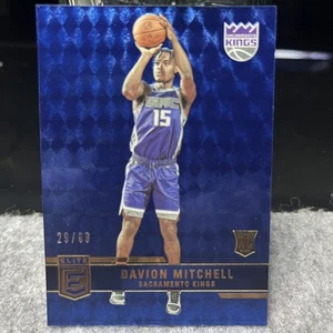 2021-22 Donruss Elite - Rookies Davion Mitchell #240 Blue /99 (RC) - Bild 1 von 2