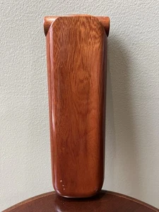 Portasigari tabacco da viaggio in legno vintage humidor scivolo superiore coperchio barile con spugna - Foto 1 di 18