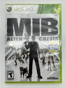 Sin usar, en caja: Alien Crisis - Hombres de Negro Microsoft Xbox 360 - ¡Nuevo sellado de fábrica!! - Imagen 1 de 2