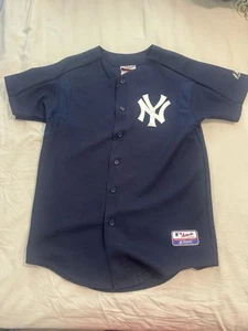Majestic Jersey Juvenil XL de los Yankees de Nueva York - Imagen 1 de 8