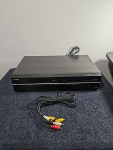TESTED WORKS Toshiba DVR620KU DVD Recorder VCR Combo VHS HDMI Playback NO REMOTE - Picture 1 of 10