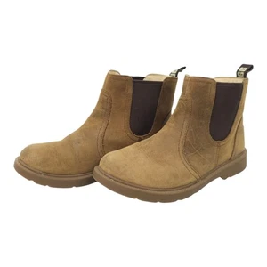 UGG Bolden Ankle Boots Big Kids US 5 UK 4 EU 37 Nubuck Distressed Weatherproof - Picture 1 of 16
