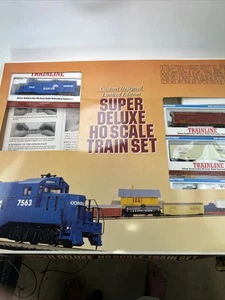 Vintage Walthers Trainline Conrail Super Deluxe HO Scale Train Set NOS *LESEN* - Bild 1 von 10