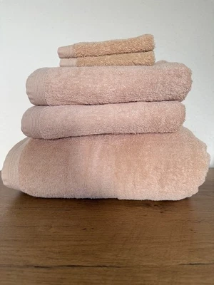 Handtuch Set MÖVE Superwuschel, Badetuch, 2x Handtuch, 2x Seiftuch, Farbe Sand - Bild 1 von 4