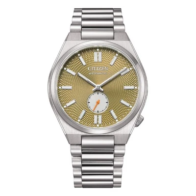 Citizen Tsuyosa Automatico 40mm Acciaio Verde Uomo Elegante Sportivo NK5010-51X - Immagine 1 di 4