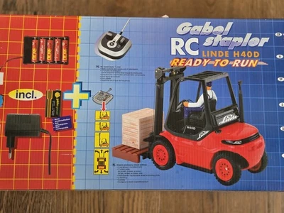 Dickie RC Gabelstabler Linde H40D mit 3-Kanal Funkfernsteuerung Neu & OVP - Bild 1 von 4