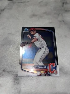 2025 Bowman TRAVIS BAZZANA Chrome Prospects #BCP-131 Cleveland Guardians - Picture 1 of 2