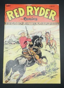 Red Ryder Comics #48 (July, 1947 Reprint) K. K. Publications Tred Harman 8.0 VF - Picture 1 of 2