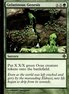 Rise of the Eldrazi #183 Gelatinous Genesis - Image 1 of 2