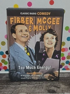 Radio Spirits Fibber McGee & Molly - Too Much Energy! - 10CDS - 20 Episodes - Picture 1 of 5