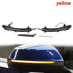 Fit Audi Q5 SQ5 2008-17 Turn Signal Light Dynamic Rearview Mirror Indicator Lamp - Picture 1 of 10