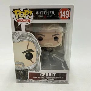 Funko Pop! Games: The Witcher Wild Hunt III Geralt #149 - Crease in Back of Box - Picture 1 of 7