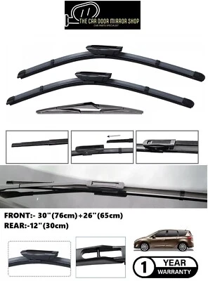 Комплект щеток стеклоочистителя ветрового стекла для Renault Grand Scenic MK3 2012-2017 30 дюймов 26 дюймов 12 дюймов новый - Изображение 1 из 4