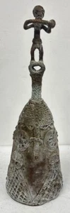 Antiques Bronze Royal AKYE Gong from the Ivory Coast, Africa Appraised - Picture 1 of 14