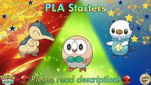 ✨Nivel máximo de esfuerzo Hisui starters EVENTO✨Pokémon PLA Escarlata/Violeta INICIO (💯Legal) - Imagen 1 de 13